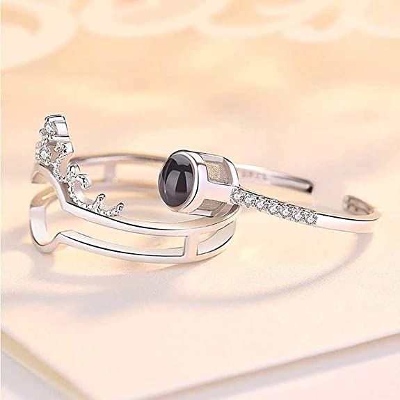 Imported™ I Love You In 100 Languages Elegance ring